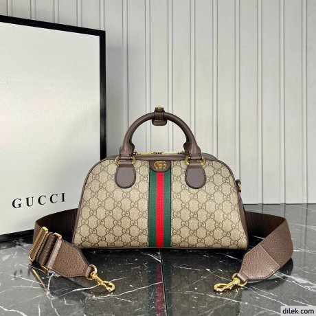 Gucci Ophidia GG Medium Top Handle Bag