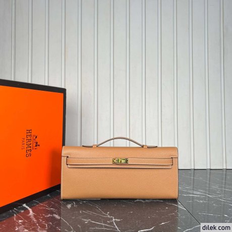 Hermes Kelly Cut Clutch