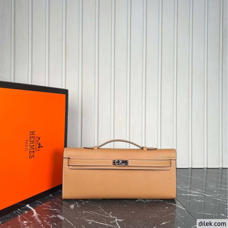 Hermes Kelly Cut Clutch