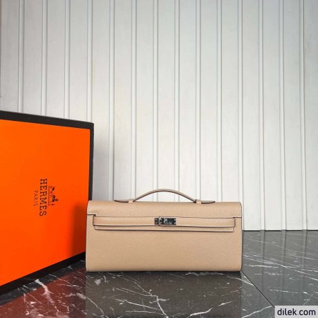 Hermes Kelly Cut Clutch