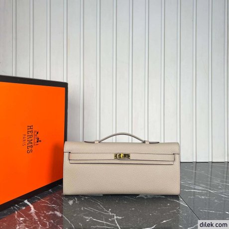 Hermes Kelly Cut Clutch