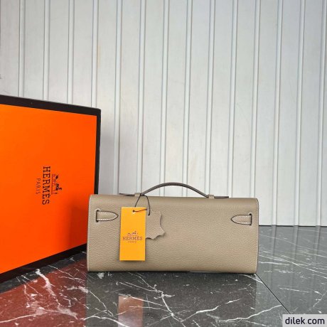 Hermes Kelly Cut Clutch