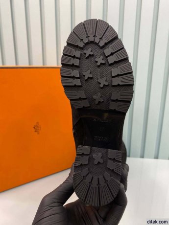 Hermes Women Long Suede Boot