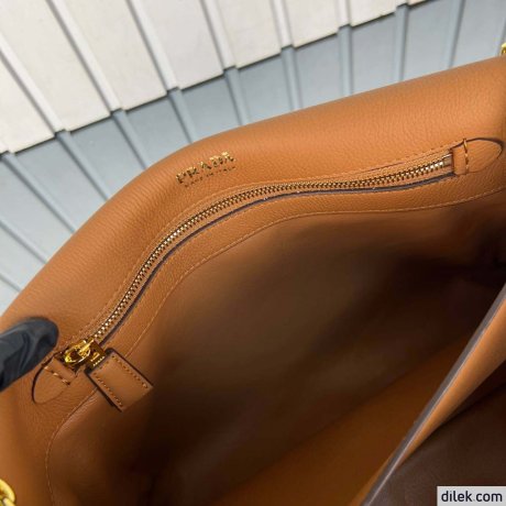 Prada Large Leather Shoulder Bag