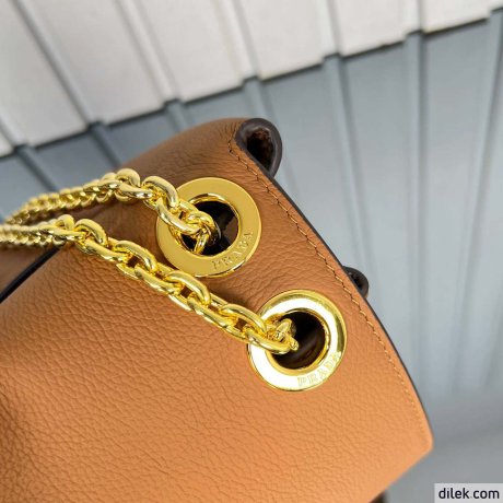 Prada Large Leather Shoulder Bag