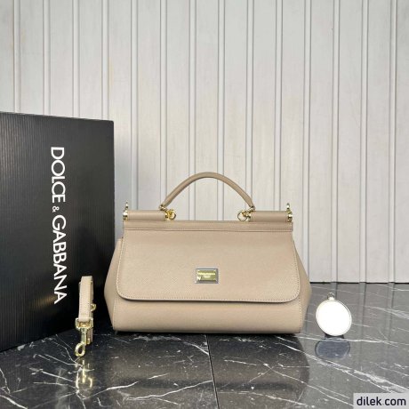 Dolce and Gabbana Large Sicily Handbag