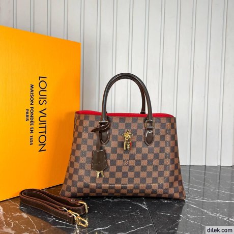 Louis Vuitton Flower Monogram Leather Bag