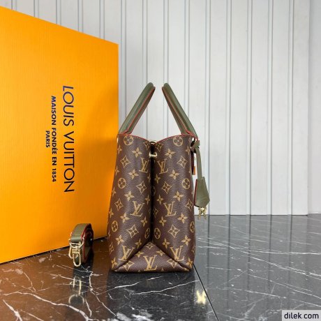 Louis Vuitton Flower Monogram Leather Bag