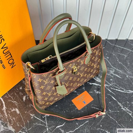 Louis Vuitton Flower Monogram Leather Bag