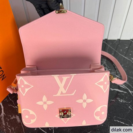 Louis Vuitton Pochette Metis Bicolor Monogram Empreinte Leather