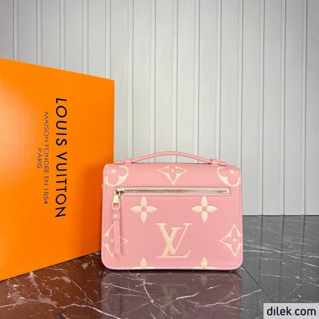 Louis Vuitton Pochette Metis Bicolor Monogram Empreinte Leather