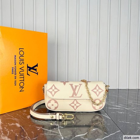 Louis Vuitton Wallet on Chain Ivy Bicolor Monogram