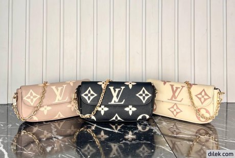 Louis Vuitton Wallet on Chain Ivy Bicolor Monogram