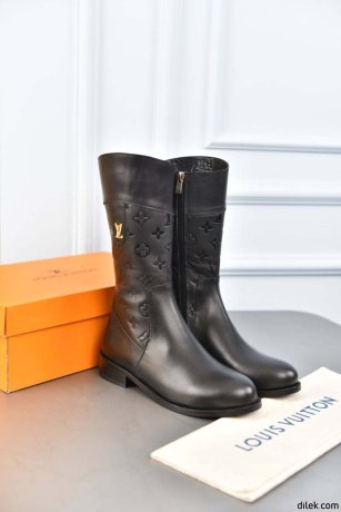 Louis Vuitton Women Drops Flat Half Boot
