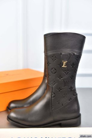 Louis Vuitton Women Drops Flat Half Boot