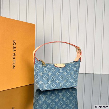 Louis Vuitton Hills Pochette Monogram Denim