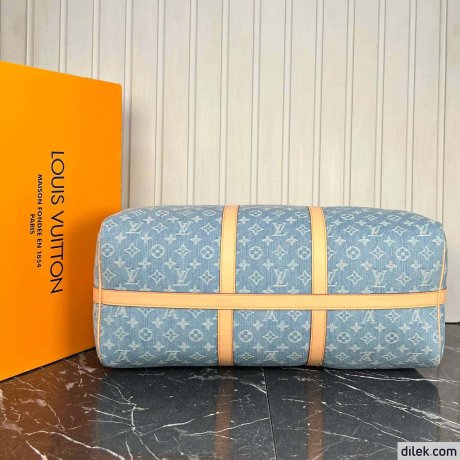 Louis Vuitton Keepal Bandouliere 50 Denim