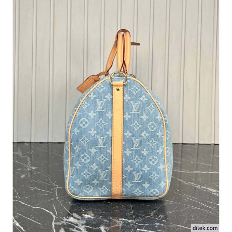 Louis Vuitton Keepal Bandouliere 50 Denim