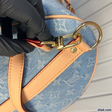 Louis Vuitton Keepal Bandouliere 50 Denim