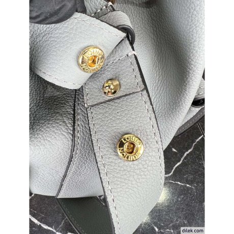 Louis Vuitton Lockme Leather Crossbody Bucket Bag