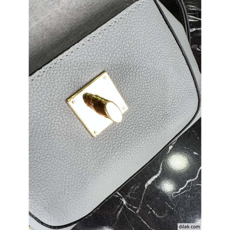 Louis Vuitton Lockme Leather Crossbody Bucket Bag