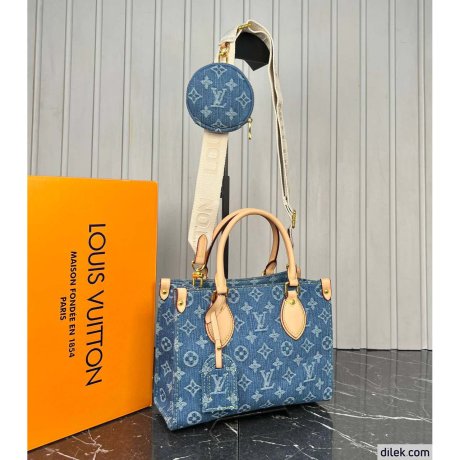 Louis Vuitton Onthego PM Denim