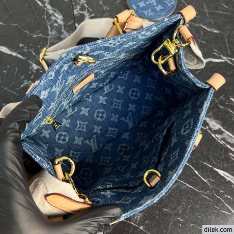 Louis Vuitton Onthego PM Denim