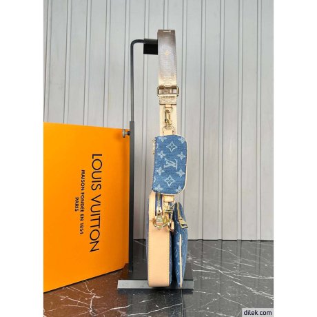 Louis Vuitton Trio Messenger Denim