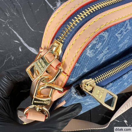 Louis Vuitton Trio Messenger Denim