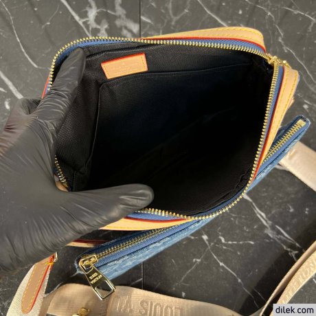 Louis Vuitton Trio Messenger Denim