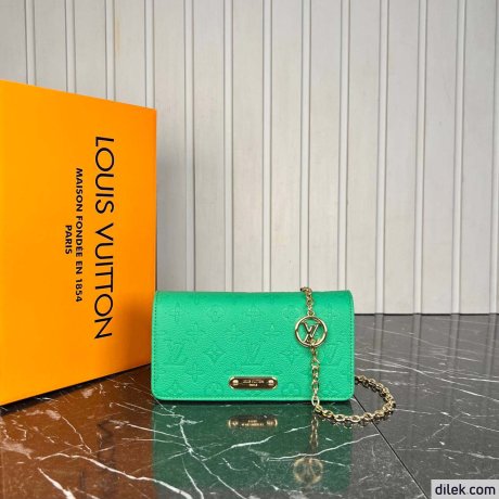 Louis Vuitton Wallet On Chain Lily