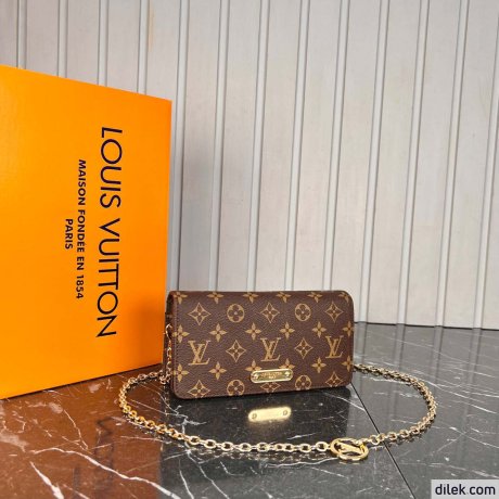 Louis Vuitton Wallet On Chain Lily