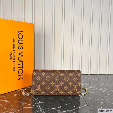 Louis Vuitton Wallet On Chain Lily