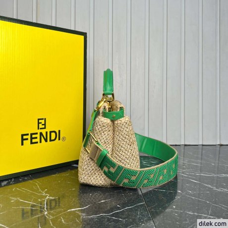 Fendi Peekaboo Small Canvas Bag