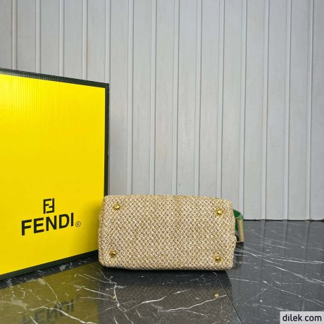 Fendi Peekaboo Small Canvas Bag
