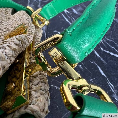 Fendi Peekaboo Small Canvas Bag