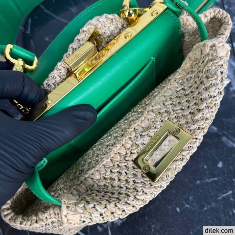 Fendi Peekaboo Small Canvas Bag