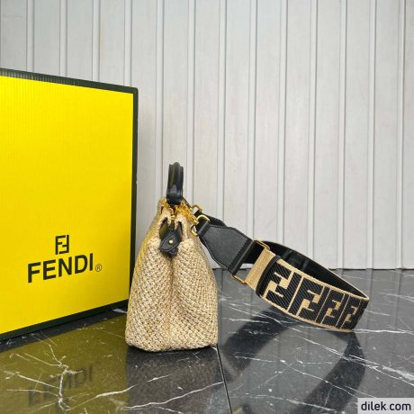 Fendi Peekaboo Small Canvas Bag