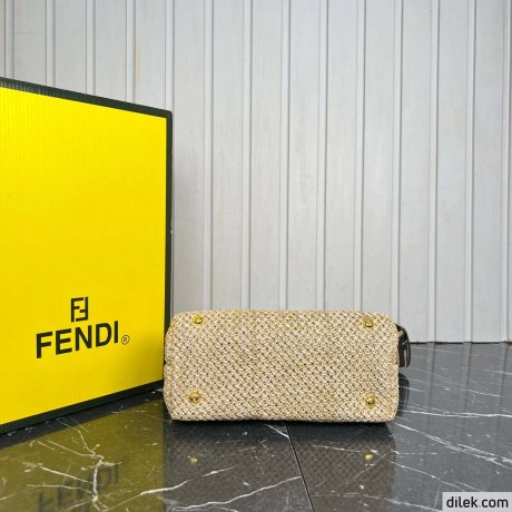 Fendi Peekaboo Small Canvas Bag