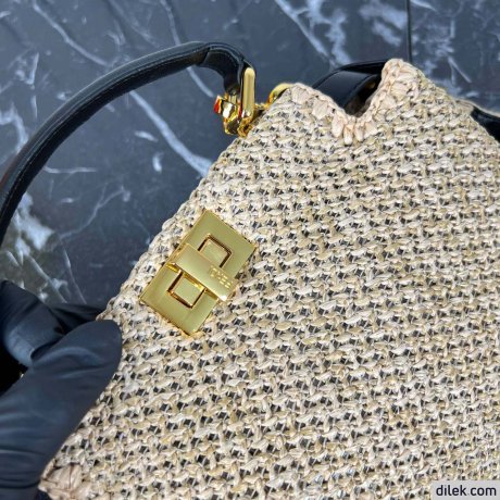 Fendi Peekaboo Small Canvas Bag