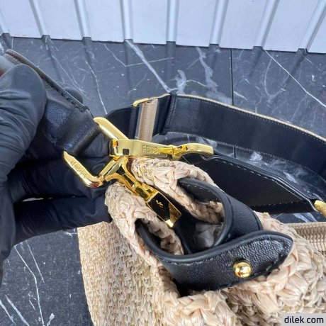 Fendi Peekaboo Small Canvas Bag