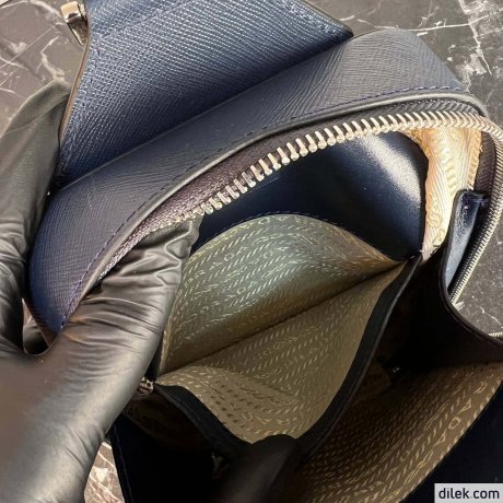 Prada Brique Saffiano Leather Bag