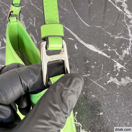 Prada Cleo Brushed Leather Shoulder Bag