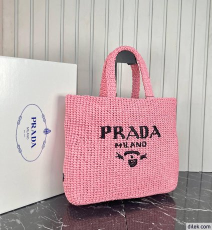 Prada Crochet Tote Bag