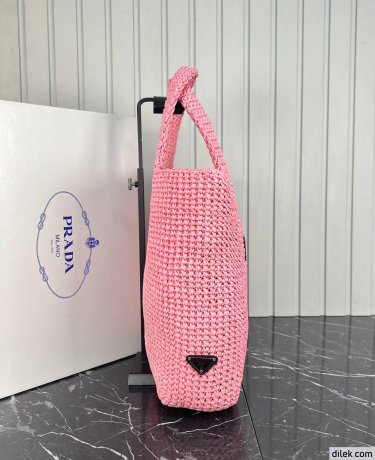 Prada Crochet Tote Bag