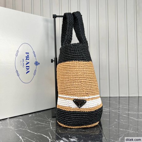 Prada Crochet Tote Bag