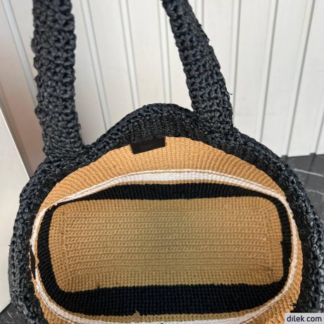 Prada Crochet Tote Bag