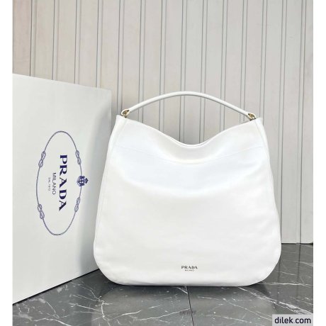 Prada Large Leather Shoulder Bag