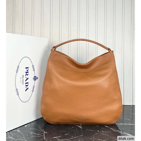 Prada Large Leather Shoulder Bag