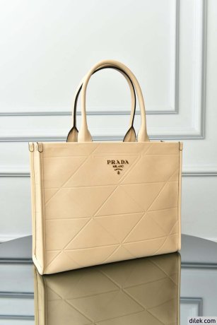 Prada Large Leather Symbole Bag